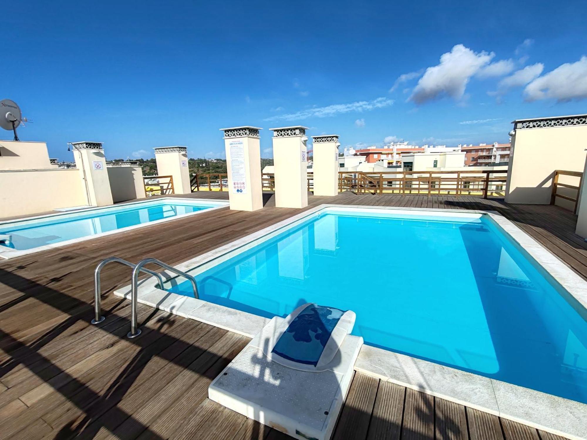 1B Terrace B - Casas & Papeis Apartment Armacao de Pera Luaran gambar
